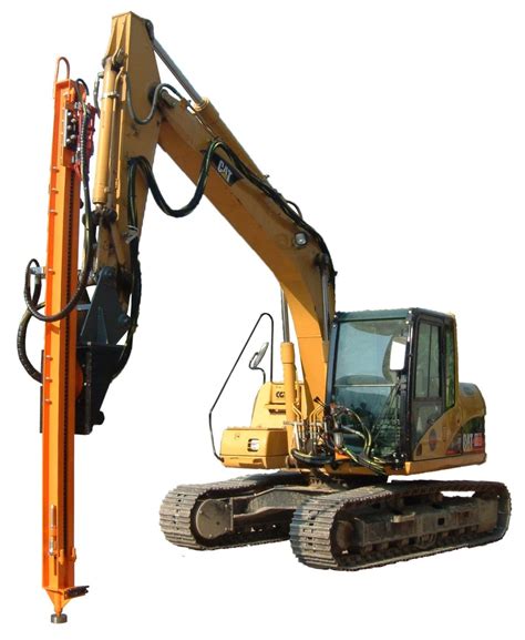 mini excavator drills|excavator mounted drill attachment.